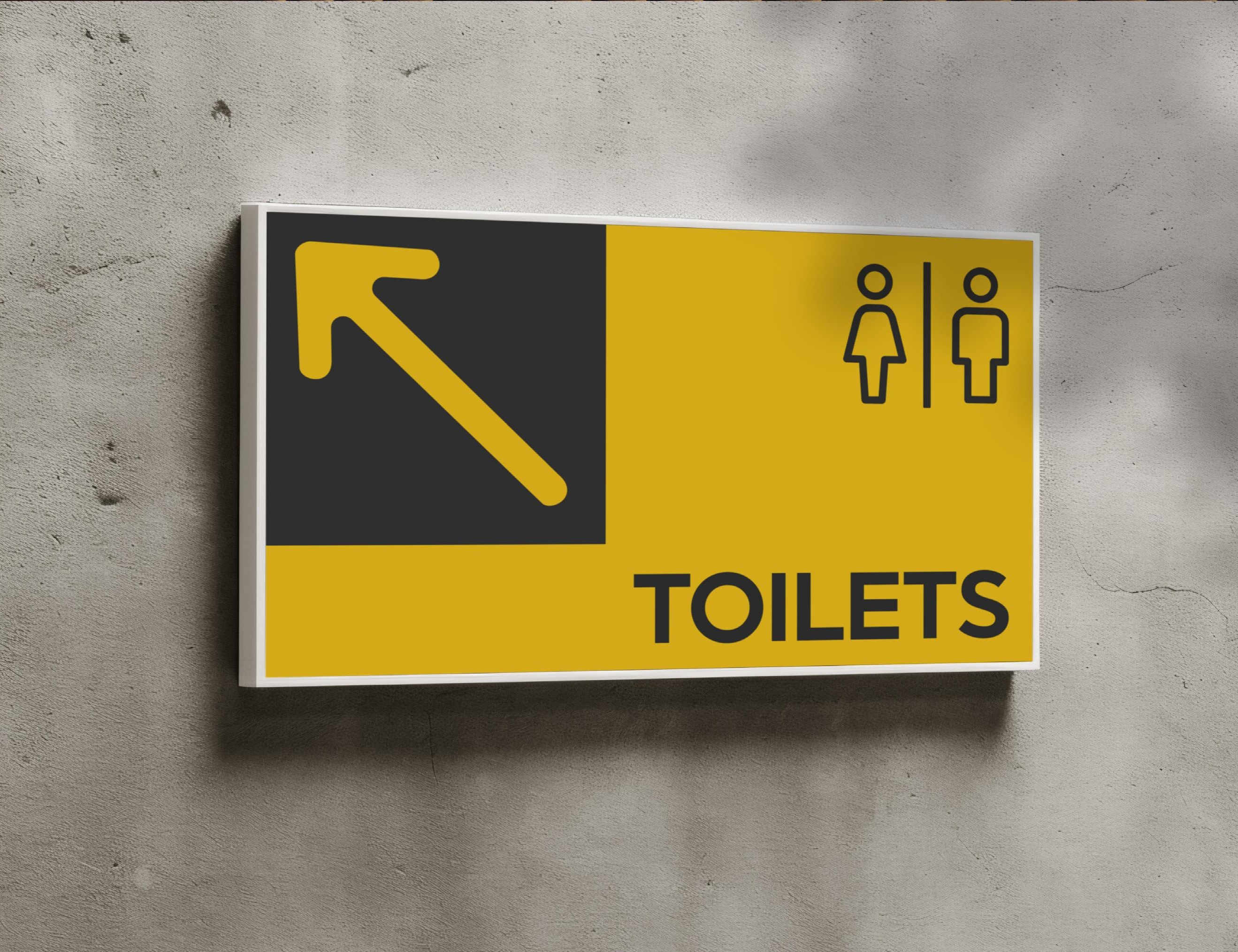 Good Company restroom signage