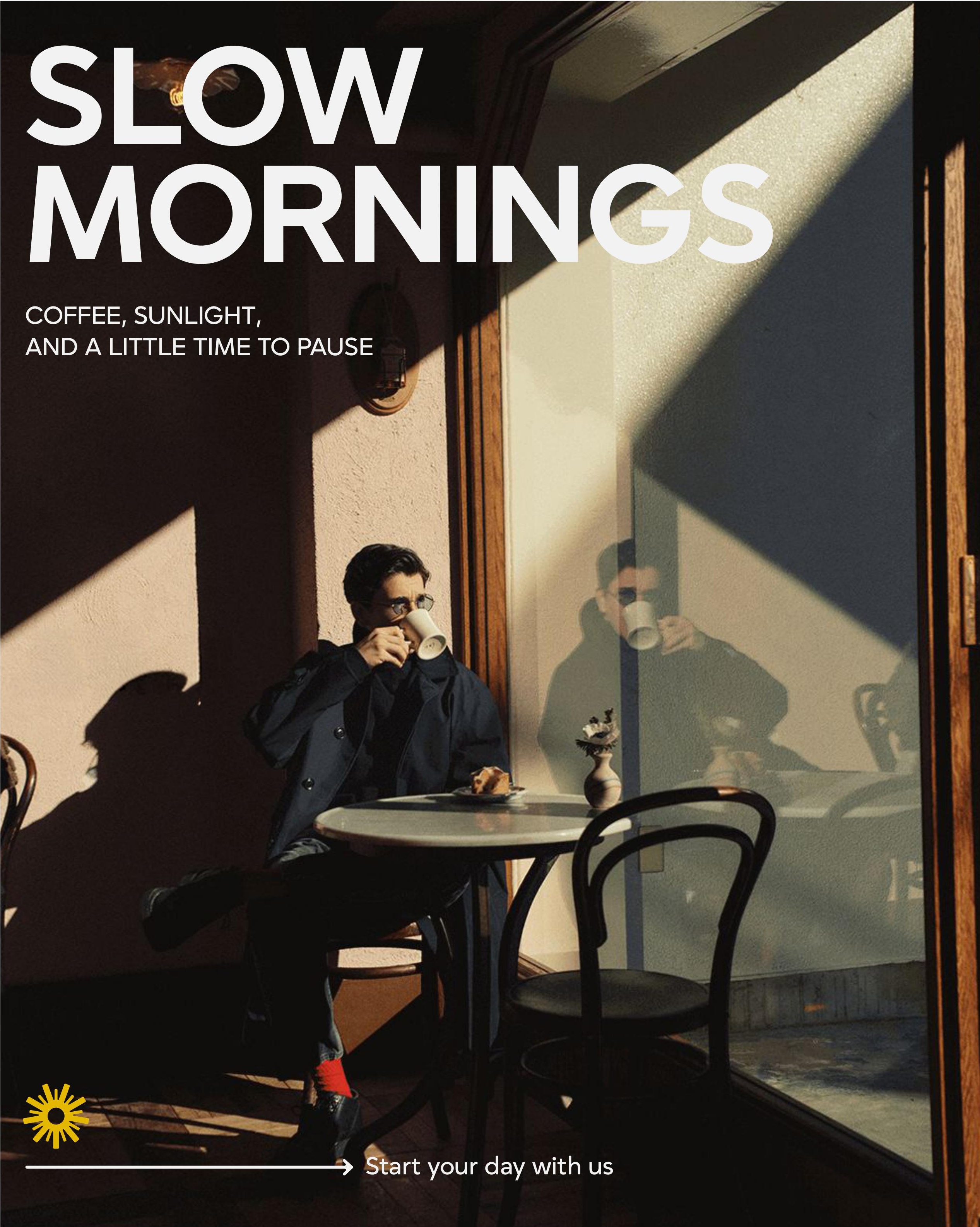 Good Company Slow Mornings social post