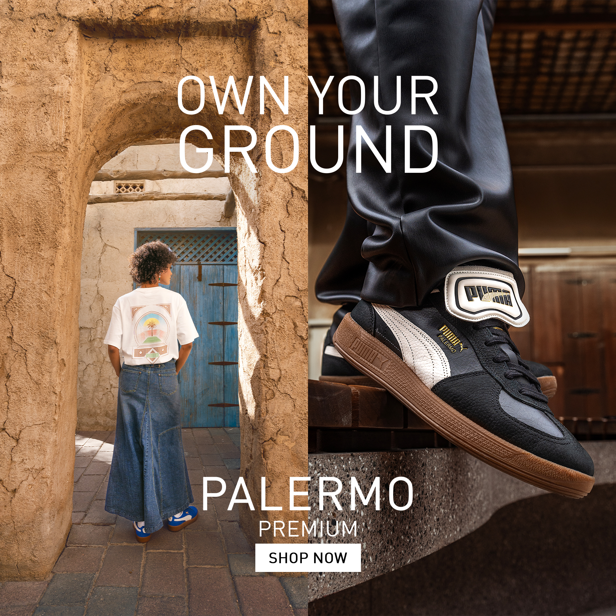 Puma Palermo Own Your Ground email banner