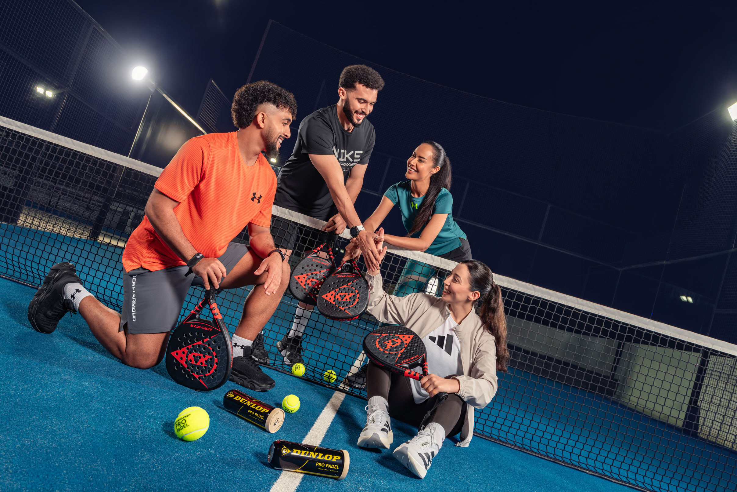 SSS Power of We padel group shot
